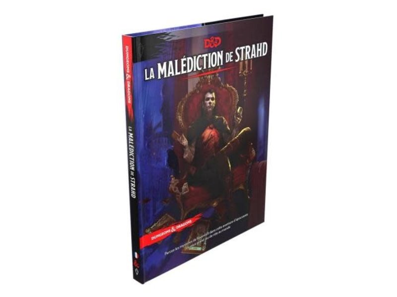 Wizards of the Coast D&D French RPG Curse Of Strahd (HC)