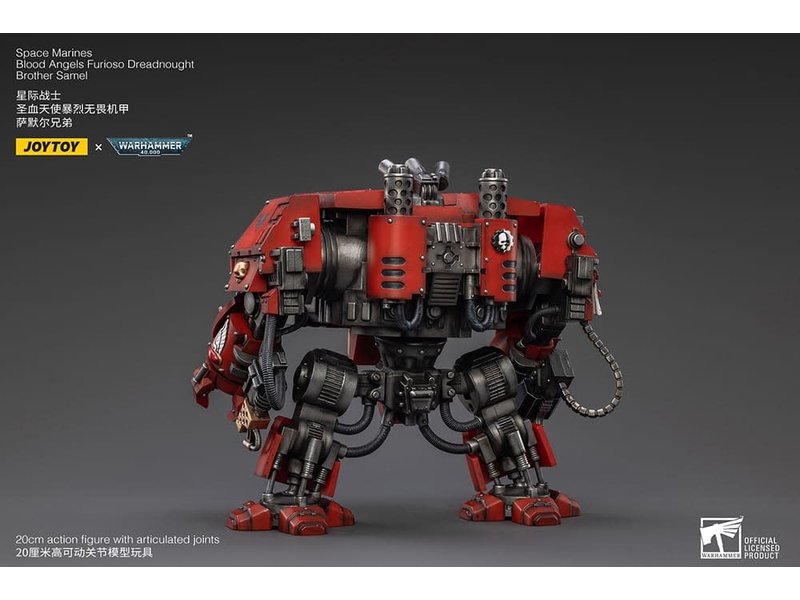 Sideshow Blood Angels Furioso Dreadnought Brother Samel by Joytoy 1:18 Scale