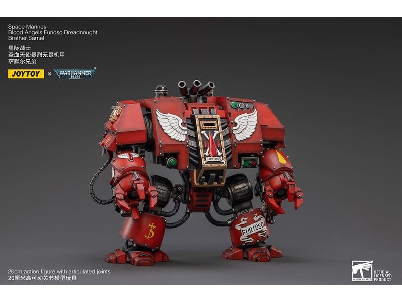 Sideshow Blood Angels Furioso Dreadnought Brother Samel by Joytoy 1:18 Scale