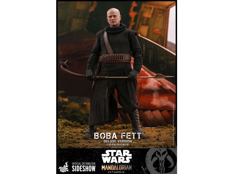Sideshow Boba Fett™ (Deluxe Version) Sixth Scale Figure Set by Hot Toys