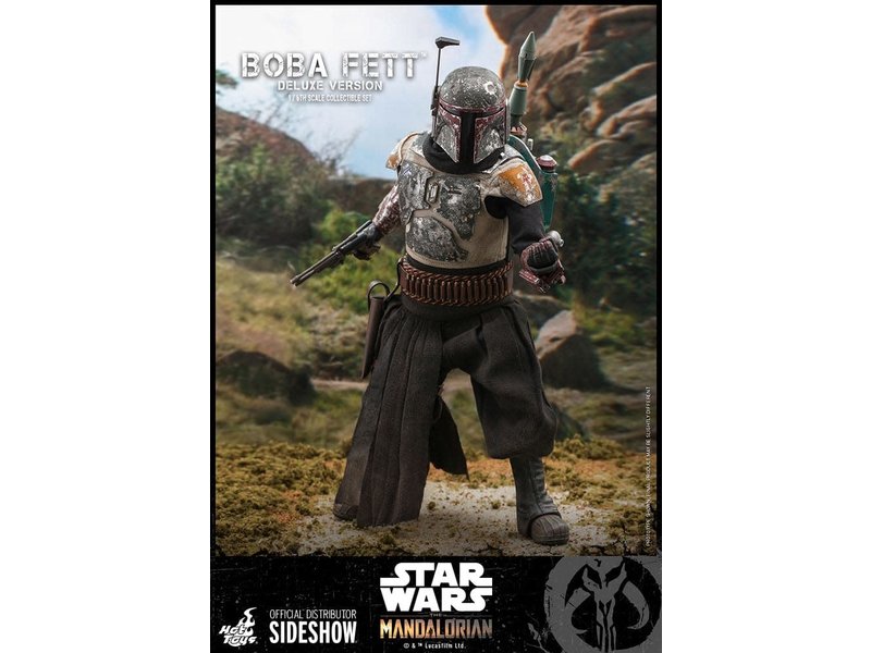 Sideshow Boba Fett™ (Deluxe Version) Sixth Scale Figure Set by Hot Toys Television Masterpiece Series – Star Wars: The Mandalorian™