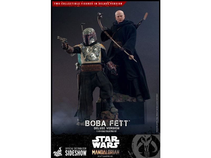 Sideshow Boba Fett™ (Deluxe Version) Sixth Scale Figure Set by Hot Toys Television Masterpiece Series – Star Wars: The Mandalorian™