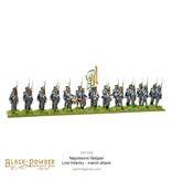 Warlord Games Napoleonic Belgian Line Infantry (march attack)
