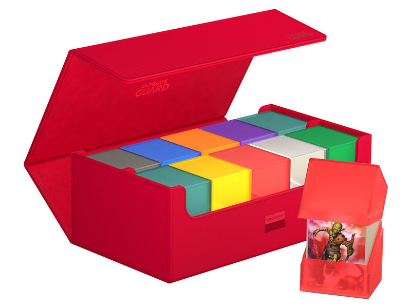 Ultimate Guard Deck Case Arkhive 800+ Monocolor Red