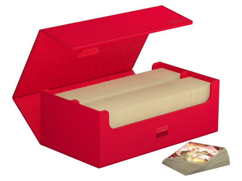 Ultimate Guard Deck Case Arkhive 800+ Monocolor Red