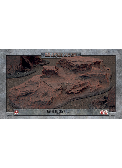 Battlefield In A Box - Large Rocky Hill - Mars