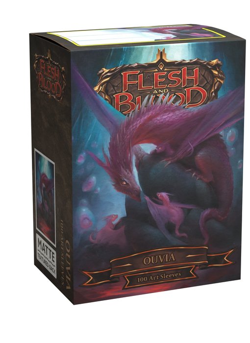 Dragon Shield Sleeves Matte Fab Ouvia 100ct