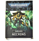 Games Workshop NECRONS Datacards Warhammer 40K