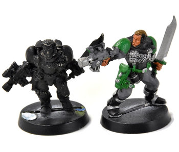 SPACE MARINES 2 Scouts #2 METAL Warhammer 40K