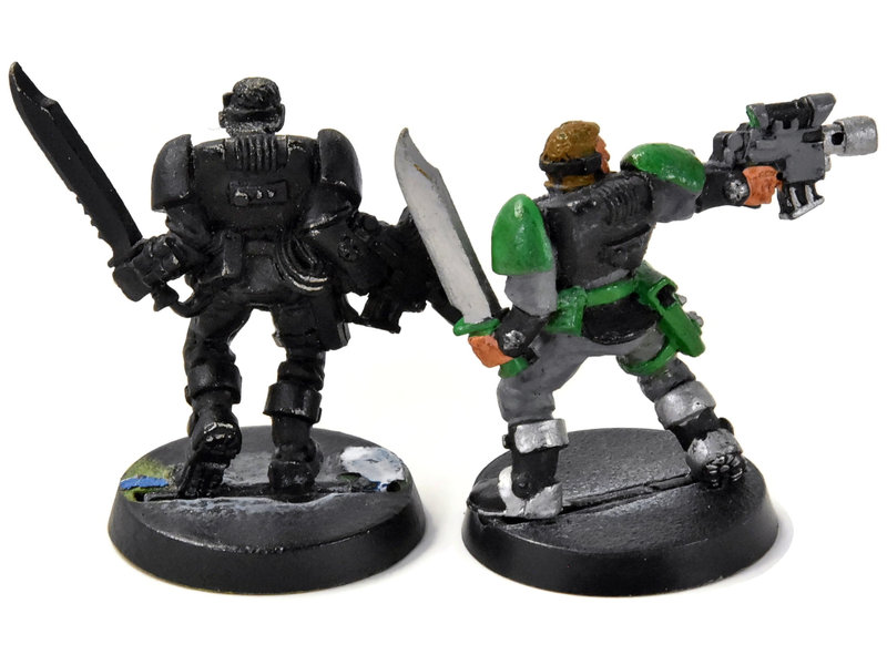 Games Workshop SPACE MARINES 2 Scouts #2 METAL Warhammer 40K