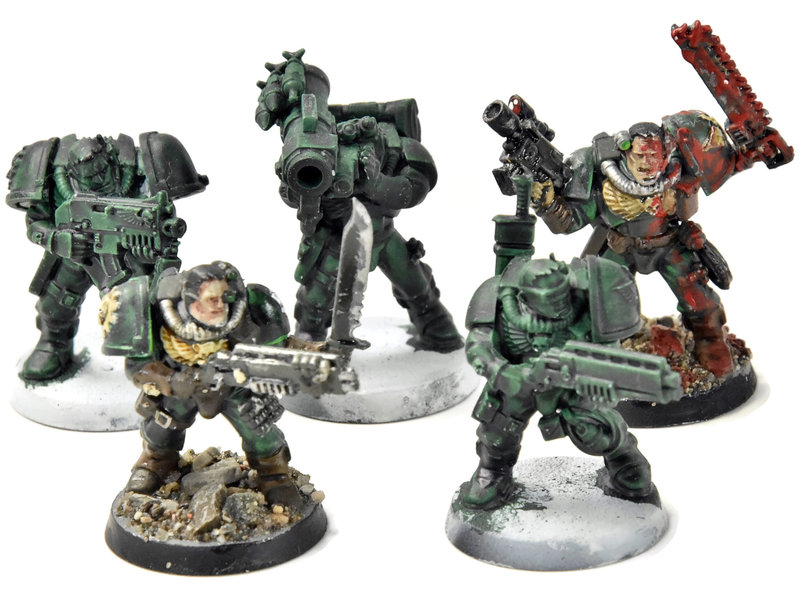 Games Workshop SPACE MARINES 5 Scouts #3 Warhammer 40K