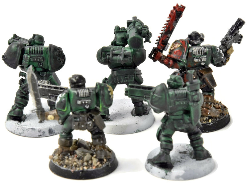 Games Workshop SPACE MARINES 5 Scouts #3 Warhammer 40K