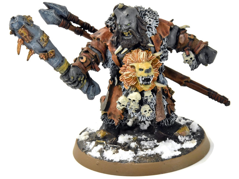 Games Workshop BEASTCLAW RAIDER Icebrow Hunter #1 PRO PAINTED METAL Sigmar