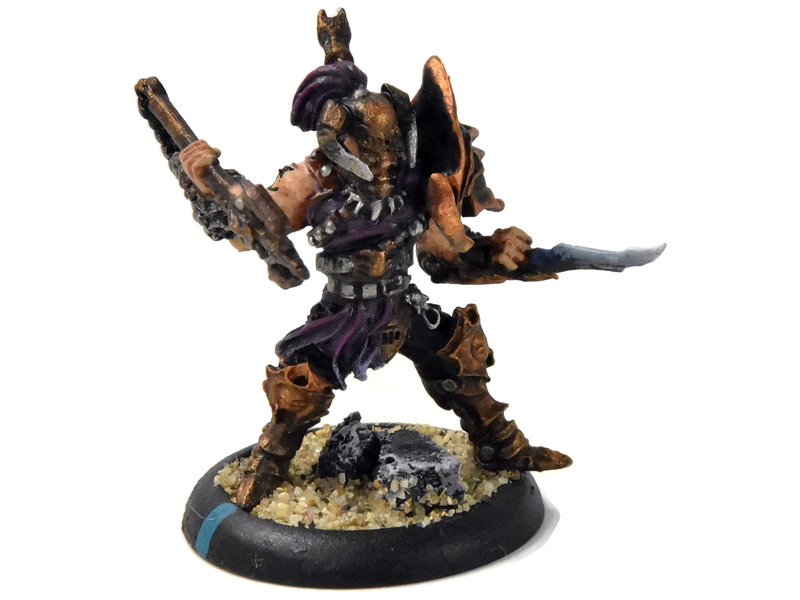 WARMACHINE Captain Aiakos #2 WELL PAINTED Cryx