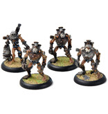Privateer Press WARMACHINE 4 Scrap Thralls #2 WELL PAINTED METAL Cryx