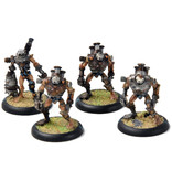 WARMACHINE 4 Scrap Thralls #2 WELL PAINTED METAL Cryx