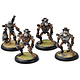 WARMACHINE 4 Scrap Thralls #2 WELL PAINTED METAL Cryx