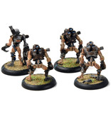 WARMACHINE 4 Scrap Thralls #2 WELL PAINTED METAL Cryx