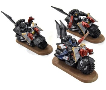 DARK ANGELS 3 Ravenwing Bikers #1 Warhammer 40K