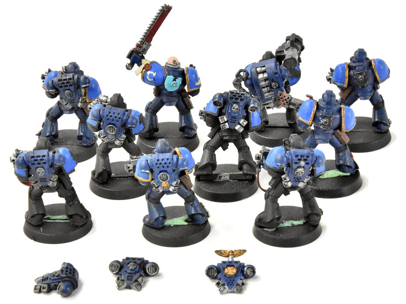 Games Workshop SPACE MARINES 10 Tactical Space Marines #3 Warhammer 40K