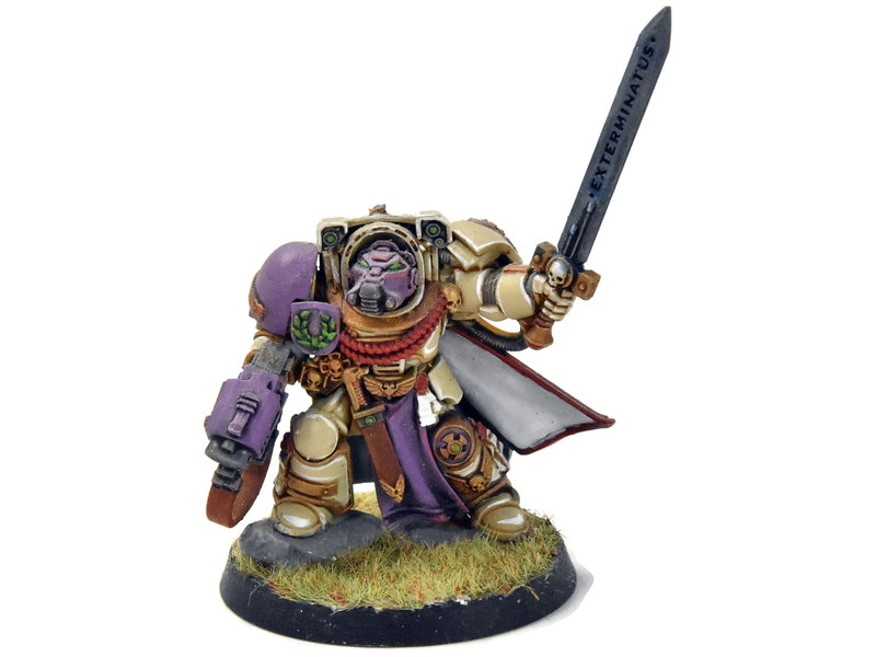 Games Workshop SPACE MARINES Terminator Captain #1 WELL PAINTED Warhammer 40K