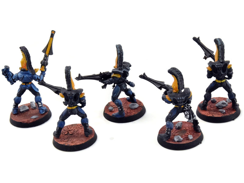 Games Workshop CRAFTWORLDS 5 Dire Avengers #1 METAL Warhammer 40K WELL PAINTED