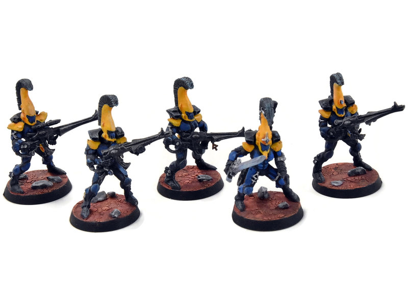 Games Workshop CRAFTWORLDS 5 Dire Avengers #2 METAL Warhammer 40K WELL PAINTED