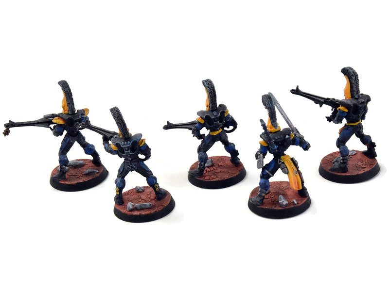 Games Workshop CRAFTWORLDS 5 Dire Avengers #2 METAL Warhammer 40K WELL PAINTED
