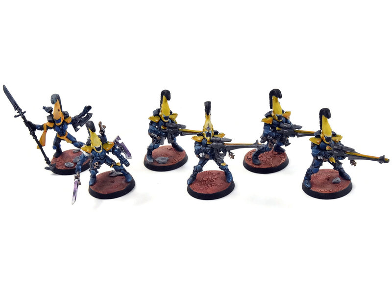 Games Workshop CRAFTWORLDS 6 Dire Avengers #3 METAL Warhammer 40K WELL PAINTED