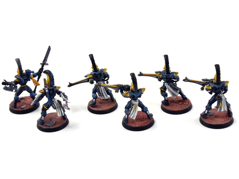 Games Workshop CRAFTWORLDS 6 Dire Avengers #3 METAL Warhammer 40K WELL PAINTED