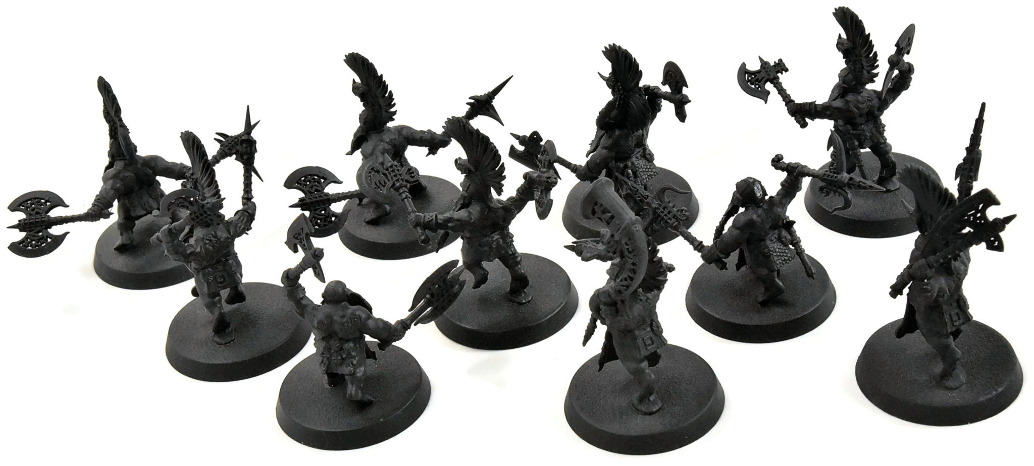thumbnail image 2 of 5 Vulkite Berzerkers Unit - Unassembled & Unpainted Fyreslayers For Warhammer Age Of Sigmar 2 of 9