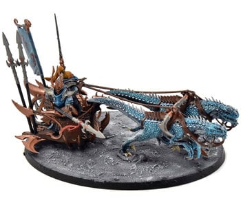 CITIES OF SIGMAR Drakespawn Chariot #4 WELL PAINTED Sigmar