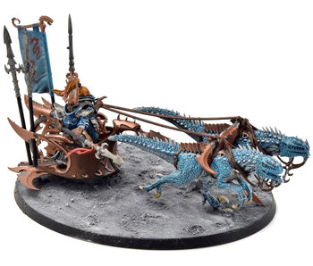 CITIES OF SIGMAR Drakespawn Chariot #3 WELL PAINTED Sigmar