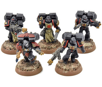 SPACE MARINES 5 Assault Marines #1 missing one hand Warhammer 40K