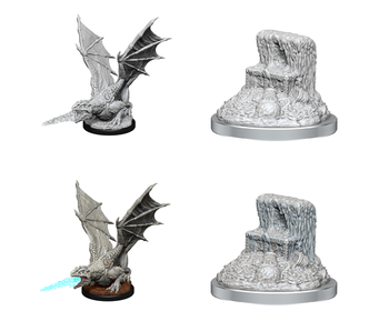 D&D Nolzur’s Marvelous Miniatures - White Dragon Wyrmling