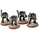 SPACE MARINES 4 Terminators #2 PRO PAINTED Warhammer 40K Terminator Squad