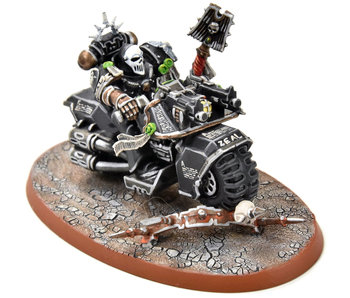 SPACE MARINES Chaplain on Bike #1 PRO PAINTED Warhammer 40K