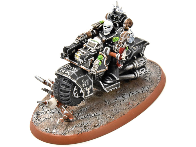 Games Workshop SPACE MARINES Chaplain on Bike #1 PRO PAINTED Warhammer 40K