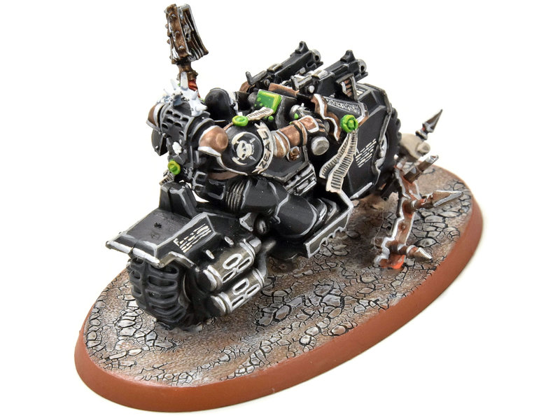 Games Workshop SPACE MARINES Chaplain on Bike #1 PRO PAINTED Warhammer 40K