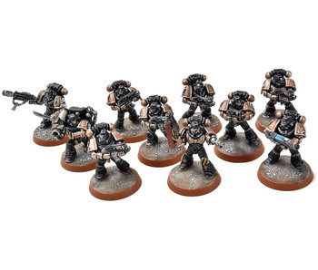 SPACE MARINES 10 Tactical Marines Squad #4 PRO PAINTED Warhammer 40K