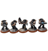 Games Workshop SPACE MARINES 10 Tactical Marines Squad #4 PRO PAINTED Warhammer 40K