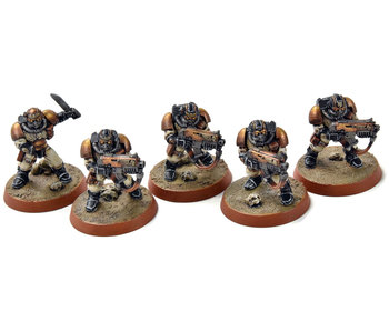 SPACE MARINES 5 Scouts #3 PRO PAINTED Warhammer 40K