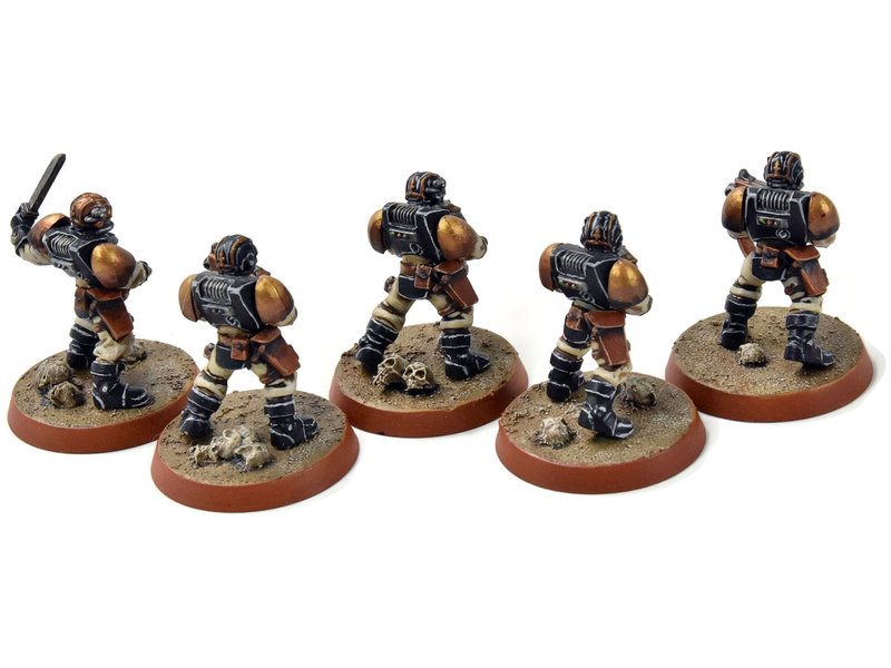 Games Workshop SPACE MARINES 5 Scouts #3 PRO PAINTED Warhammer 40K