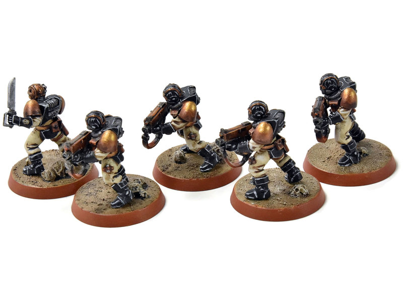 Games Workshop SPACE MARINES 5 Scouts #3 PRO PAINTED Warhammer 40K