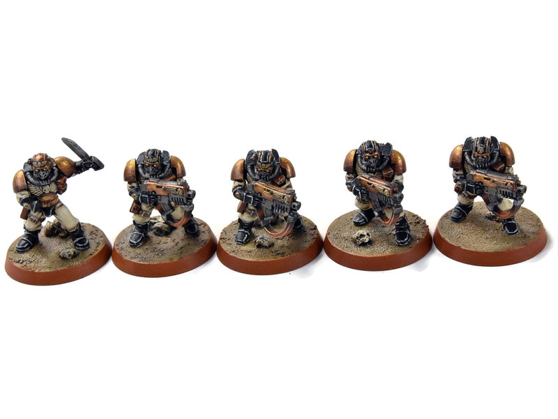 Games Workshop SPACE MARINES 5 Scouts #3 PRO PAINTED Warhammer 40K