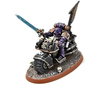 SPACE MARINES Librarian on Bike #1 PRO PAINTED Warhammer 40K