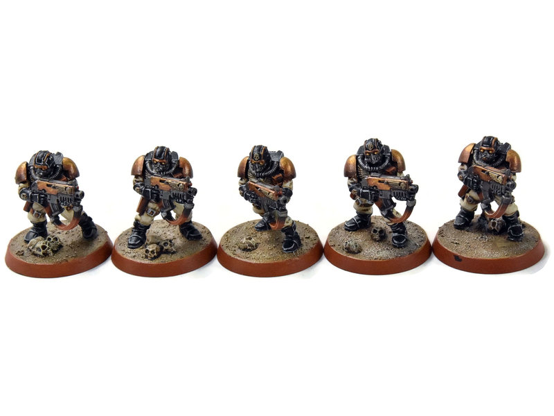 Games Workshop SPACE MARINES 5 Scouts #1 PRO PAINTED Warhammer 40K