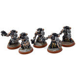 Games Workshop SPACE MARINES 5 Veterans #7 PRO PAINTED Warhammer 40K