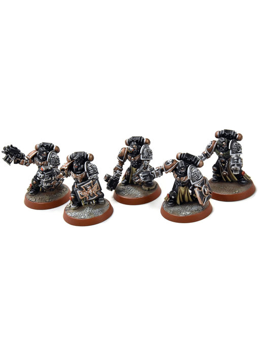 SPACE MARINES 5 Veterans #7 PRO PAINTED Warhammer 40K