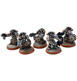 Games Workshop SPACE MARINES 5 Veterans #10 PRO PAINTED Warhammer 40K
